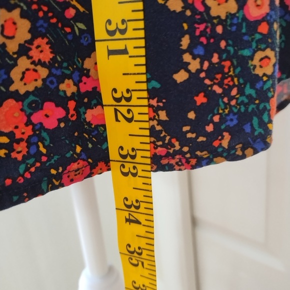 GAP Navy Floral Halter Sundress Sz S - Picture 6 of 10